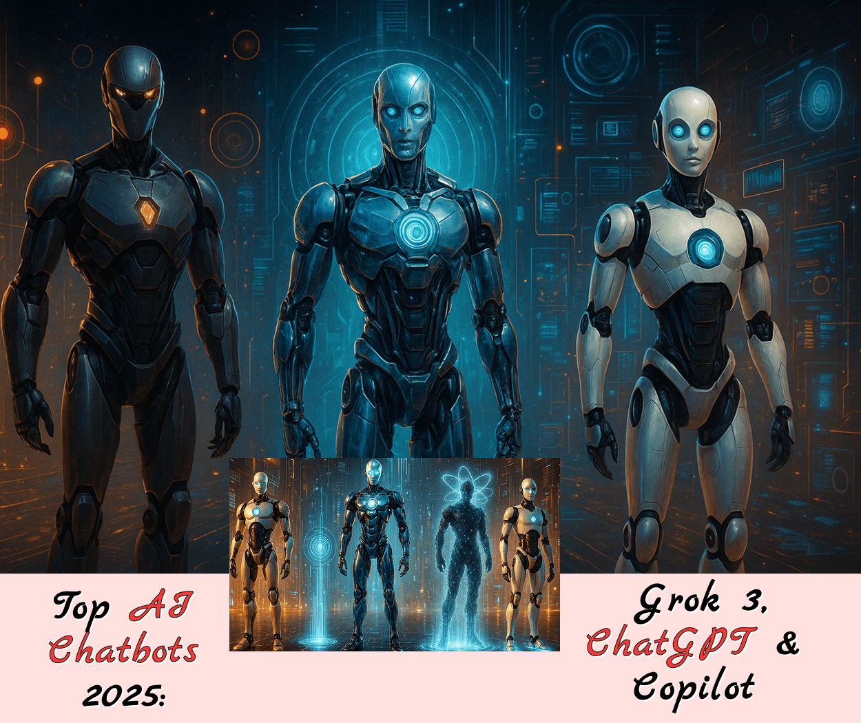 Top AI Chatbots 2025: Grok 3, ChatGPT & Copilot Top AI Chatbots 2025: Grok 3, ChatGPT & Copilot