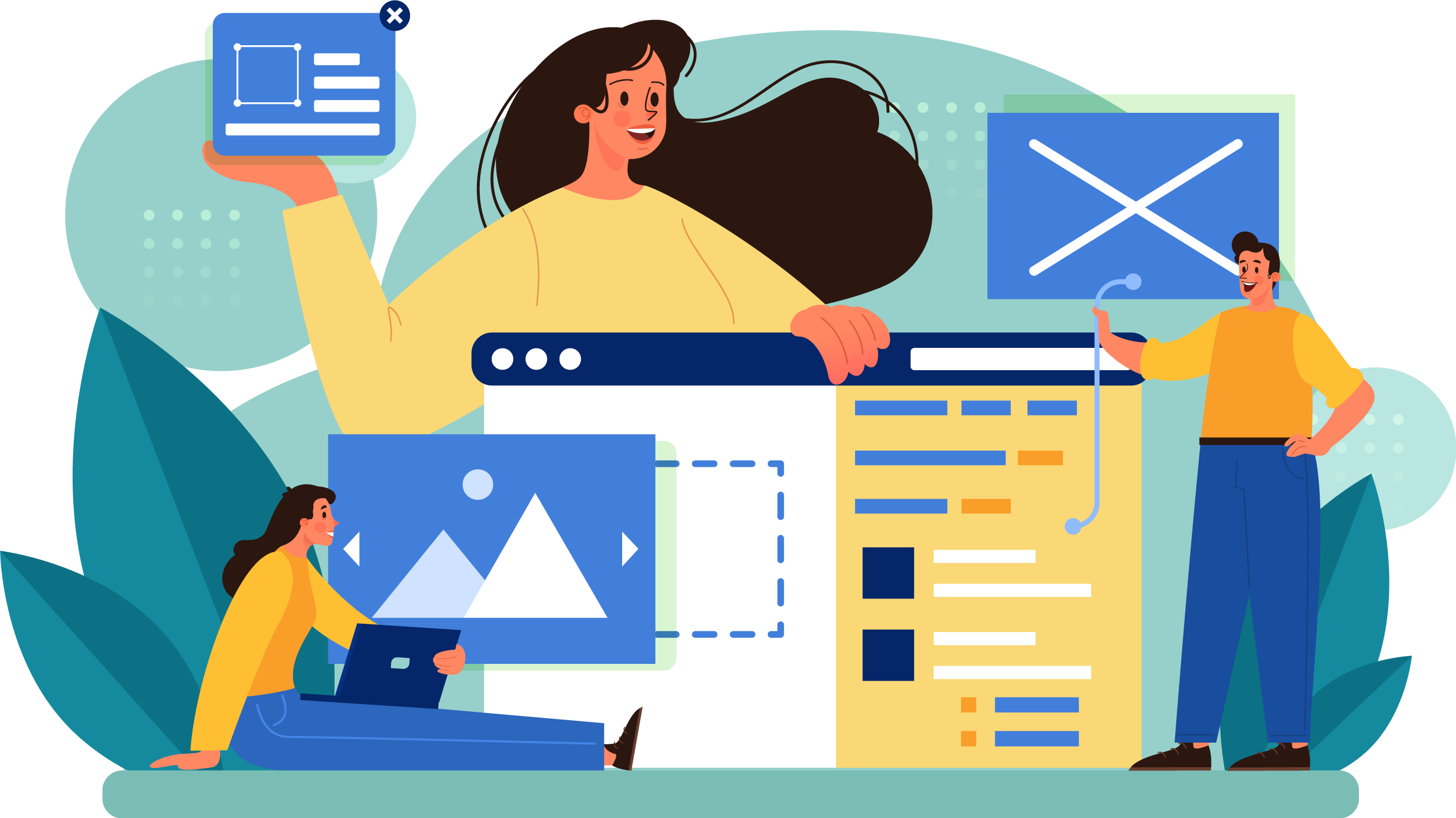 Hybrid app development - one codebase for Android, iOS, and web