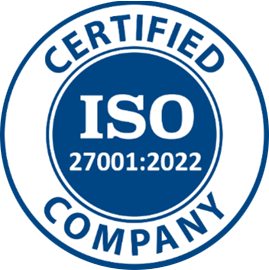 ISO 27001:2022 certificate